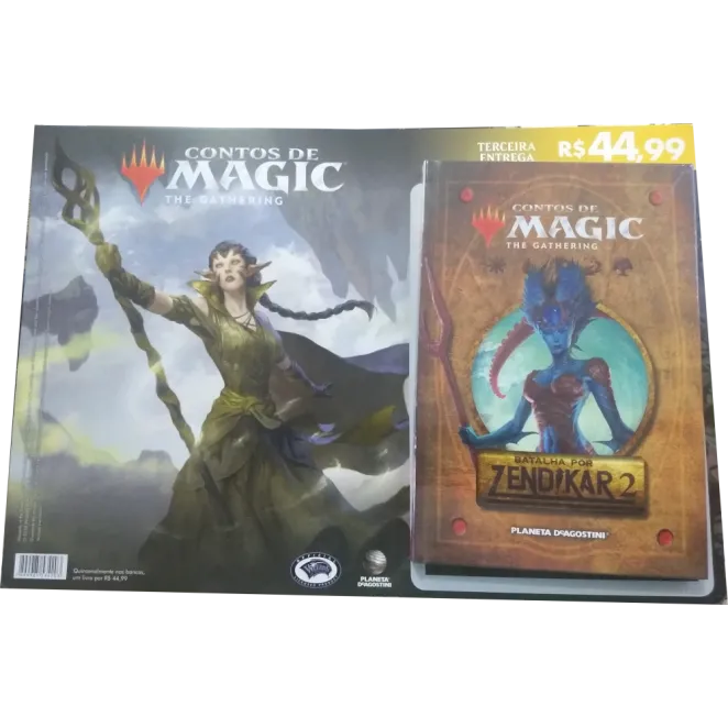 Contos de Magic the Gathering Vol. 04 - Batalha por Zendikar parte II - Planeta DeAgostini Contos de Magic the Gathering Vol. 04 - Batalha por Zendikar parte II - Planeta DeAgostini