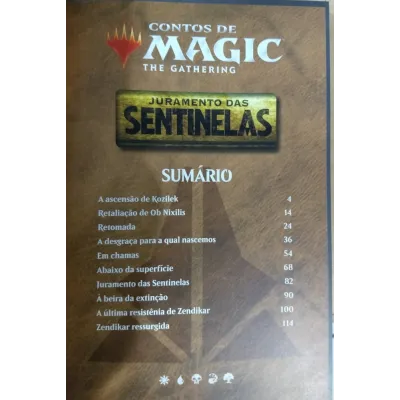 Contos de Magic the Gathering Vol. 05 - Juramento das Sentinelas - Planeta DeAgostini Contos de Magic the Gathering Vol. 05 - Juramento das Sentinelas - Planeta DeAgostini