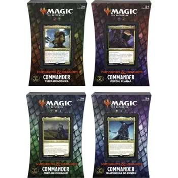 Magic - D&D: Adventures in the Forgotten Realms - 4 Decks em Português (previsão de Envio 23/07/21)