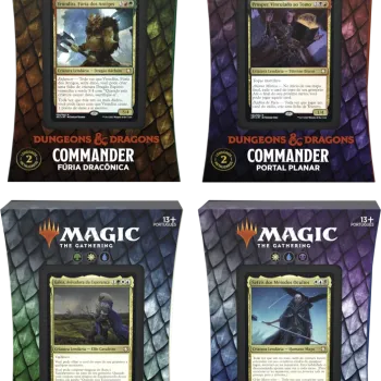 Magic - D&D: Adventures in the Forgotten Realms - 4 Decks em Português (previsão de Envio 23/07/21)