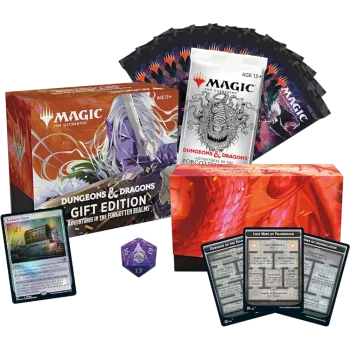 Magic - D&D: Adventures in the Forgotten Realms - Gift Bundle em Inglês