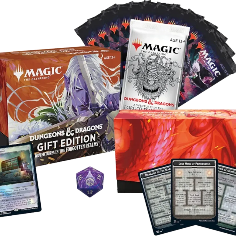 Magic - D&D: Adventures in the Forgotten Realms - Gift Bundle em Inglês