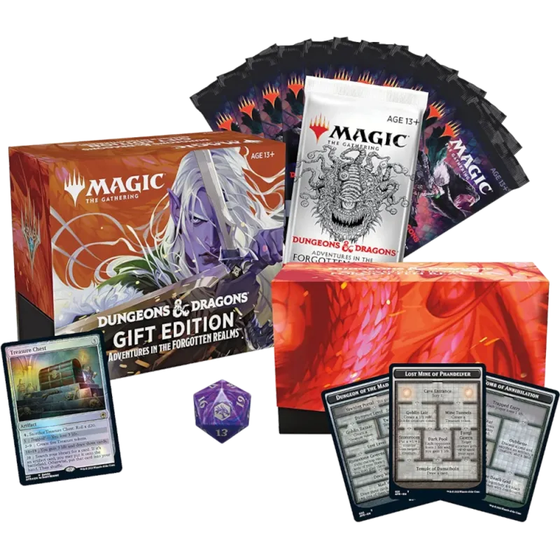 Magic - D&D: Adventures in the Forgotten Realms - Gift Bundle em Inglês