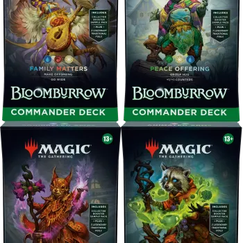 Magic - Bloomburrow - Kit de Commander 4 Packs em Inglês (Previsão de envio 02/08/2024)