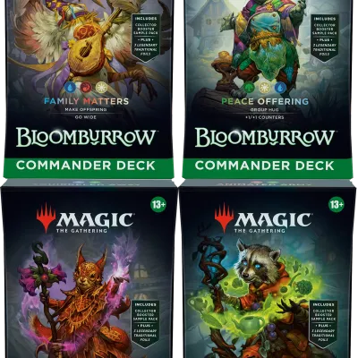 Magic - Bloomburrow - Kit de Commander 4 Packs em Inglês (Previsão de envio 02/08/2024)