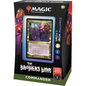Magic - A Guerra dos Irmãos - Deck de Commander - Urza's Iron Alliance (branco/azul/preto) em Inglês