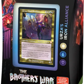 Magic - A Guerra dos Irmãos - Deck de Commander - Urza's Iron Alliance (branco/azul/preto) em Inglês