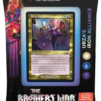 Magic - A Guerra dos Irmãos - Deck de Commander - Urza's Iron Alliance (branco/azul/preto) em Inglês