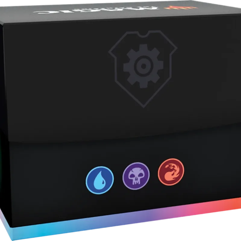 Magic - A Guerra dos Irmãos - Deck de Commander - Mishra's Burnished Banner (azul/preto/vermelho) em Inglês