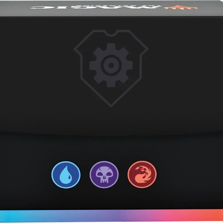 Magic - A Guerra dos Irmãos - Deck de Commander - Mishra's Burnished Banner (azul/preto/vermelho) em Inglês