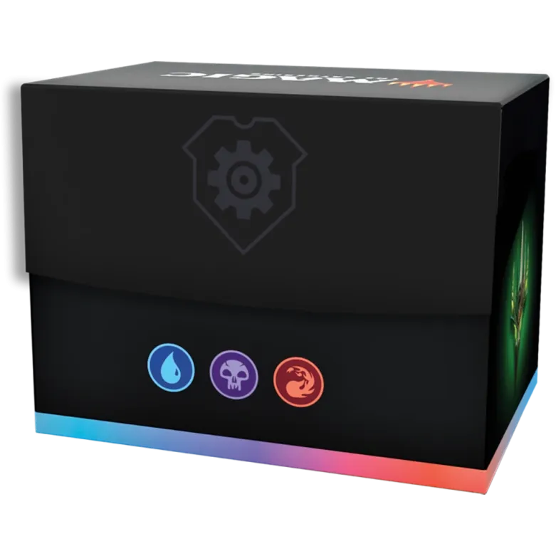 Magic - A Guerra dos Irmãos - Deck de Commander - Mishra's Burnished Banner (azul/preto/vermelho) em Inglês