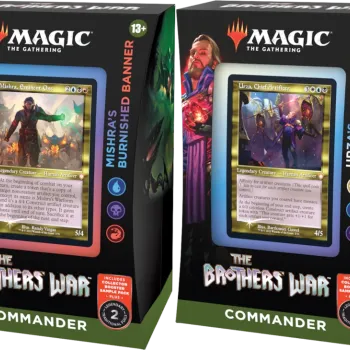 Magic - A Guerra dos Irmãos - Deck de Commander - Kit 2 decks em Inglês 