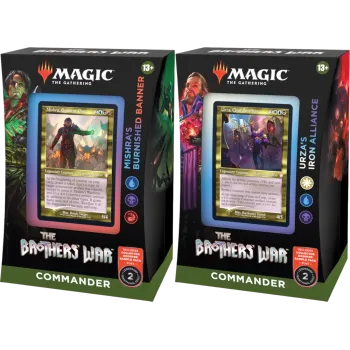 Magic - A Guerra dos Irmãos - Deck de Commander - Kit 2 decks em Inglês 
