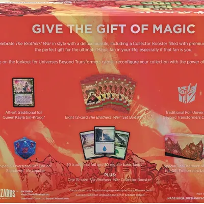Magic - A Guerra dos Irmãos - Pacote de Presente (Gift Bundle) em Inglês