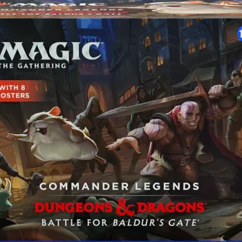 Magic - Commander Legends: Batalha pelo Portal de Baldur - Pacote (Bundle) em Inglês