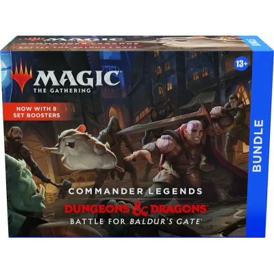 Magic - Commander Legends: Batalha pelo Portal de Baldur - Pacote (Bundle) em Inglês