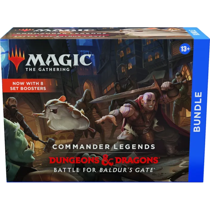 Magic - Commander Legends: Batalha pelo Portal de Baldur - Pacote (Bundle) em Inglês