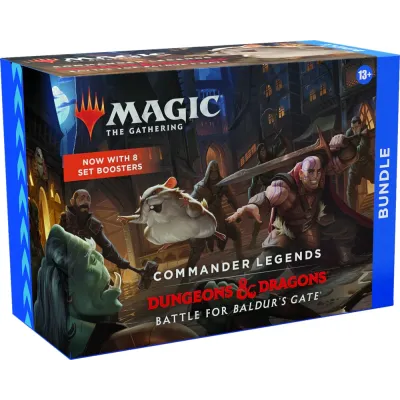 Magic - Commander Legends: Batalha pelo Portal de Baldur - Pacote (Bundle) em Inglês