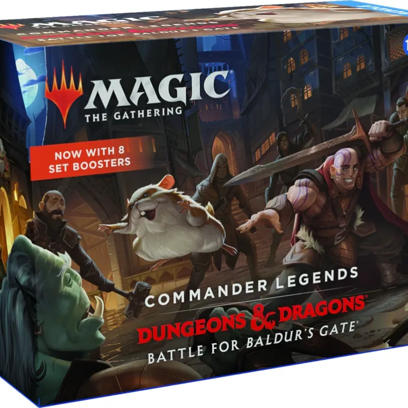 Magic - Commander Legends: Batalha pelo Portal de Baldur - Pacote (Bundle) em Inglês Magic - Commander Legends: Batalha pelo Portal de Baldur - Pacote (Bundle) em Inglês