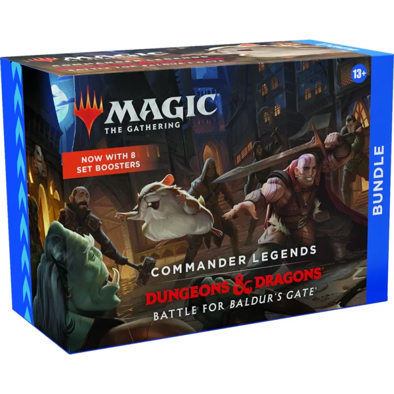Magic - Commander Legends: Batalha pelo Portal de Baldur - Pacote (Bundle) em Inglês Magic - Commander Legends: Batalha pelo Portal de Baldur - Pacote (Bundle) em Inglês