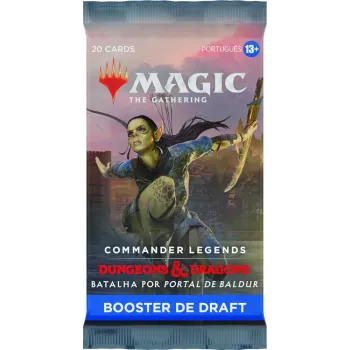 Magic - Commander Legends: Batalha pelo Portal de Baldur - Booster de Draft em Português
