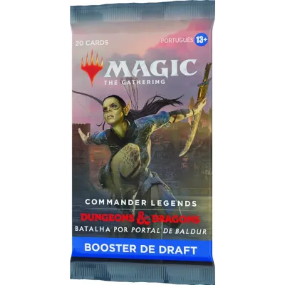 Magic - Commander Legends: Batalha pelo Portal de Baldur - Booster de Draft em Português