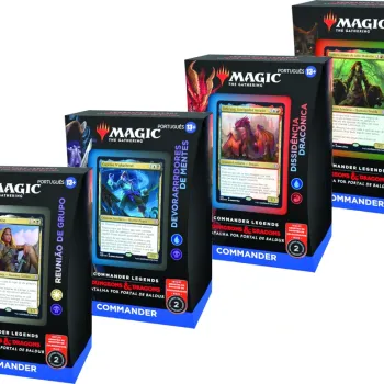 Magic - Commander Legends: Batalha pelo Portal de Baldur - Kit 4 Decks de Commander em Português
