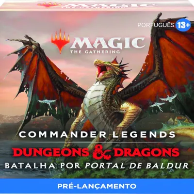 Magic - Commander Legends: Batalha pelo Portal de Baldur - Kit de Pré Lançamento Magic - Commander Legends: Batalha pelo Portal de Baldur - Kit de Pré Lançamento