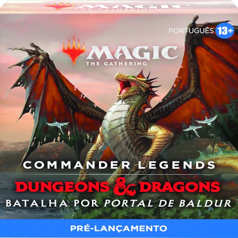 Magic - Commander Legends: Batalha pelo Portal de Baldur - Kit de Pré Lançamento Magic - Commander Legends: Batalha pelo Portal de Baldur - Kit de Pré Lançamento