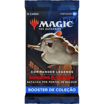 Magic - Commander Legends: Batalha pelo Portal de Baldur - Booster de Coleção em Português