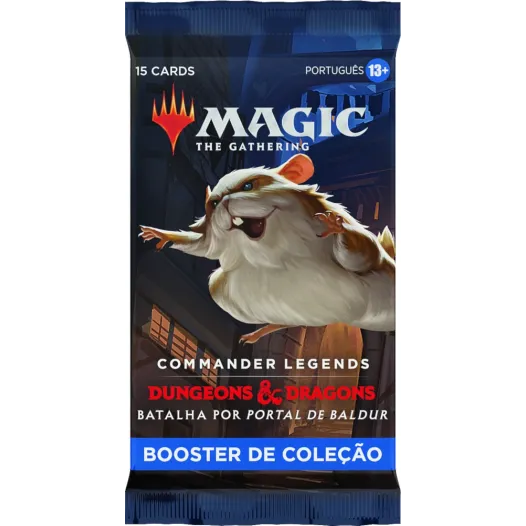 Magic - Commander Legends: Batalha pelo Portal de Baldur - Booster de Coleção em Português