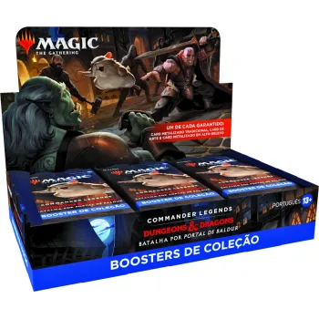Magic - Commander Legends: Batalha pelo Portal de Baldur - Caixa de Booster de Coleção em Português