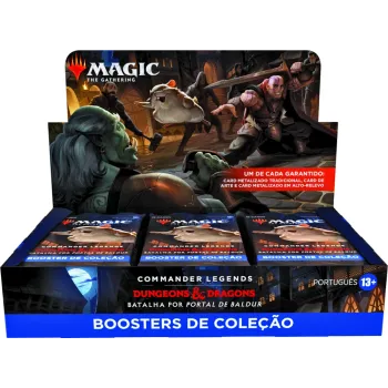 Magic - Commander Legends: Batalha pelo Portal de Baldur - Caixa de Booster de Coleção em Português