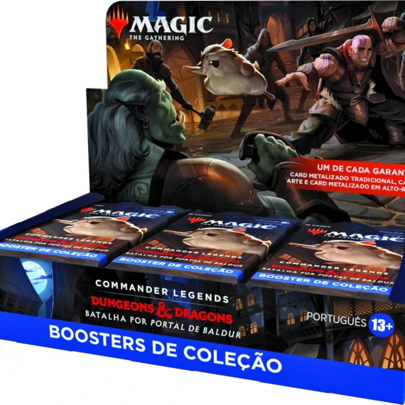 Magic - Commander Legends: Batalha pelo Portal de Baldur - Caixa de Booster de Coleção em Português