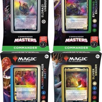Magic - Commander Masters - Kit de Commander 4 Packs em Inglês (Previsão de Envio 04/08/2023)