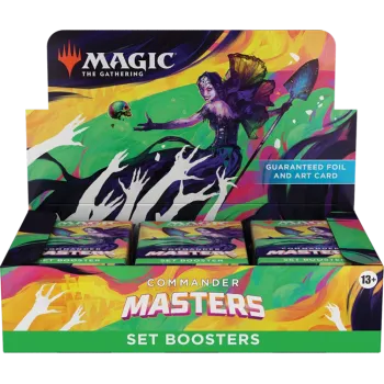 Magic - Commander Masters - Caixa de Booster de Coleção em Inglês (previsão de envio 04/08/2023)