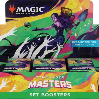 Magic - Commander Masters - Caixa de Booster de Coleção em Inglês (previsão de envio 04/08/2023) Magic - Commander Masters - Caixa de Booster de Coleção em Inglês (previsão de envio 04/08/2023)