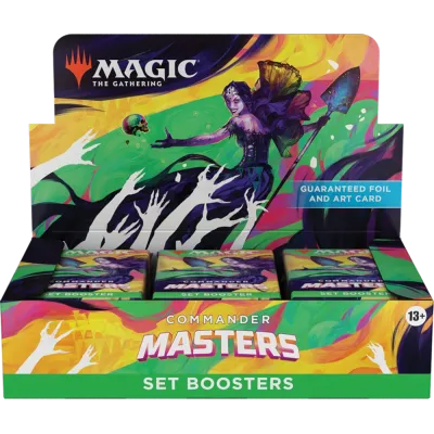 Magic - Commander Masters - Caixa de Booster de Coleção em Inglês (previsão de envio 04/08/2023)