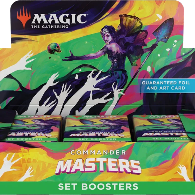 Magic - Commander Masters - Caixa de Booster de Coleção em Inglês (previsão de envio 04/08/2023) Magic - Commander Masters - Caixa de Booster de Coleção em Inglês (previsão de envio 04/08/2023)