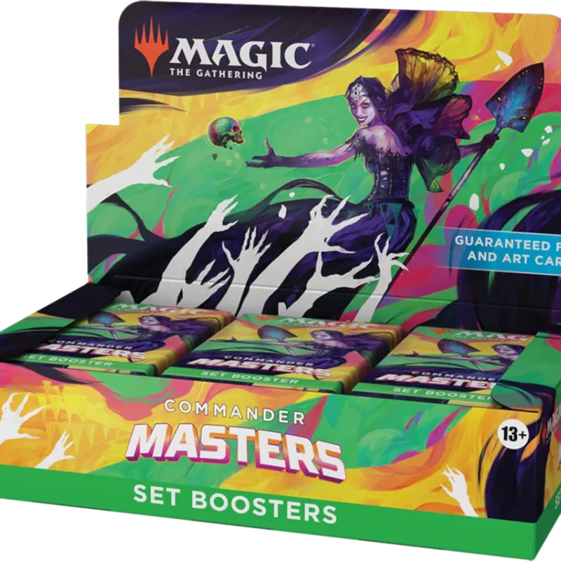 Magic - Commander Masters - Caixa de Booster de Coleção em Inglês (previsão de envio 04/08/2023) Magic - Commander Masters - Caixa de Booster de Coleção em Inglês (previsão de envio 04/08/2023)