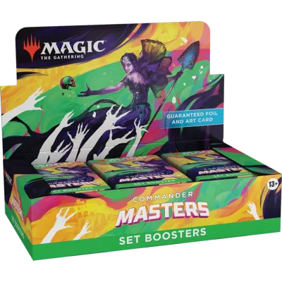Magic - Commander Masters - Caixa de Booster de Coleção em Inglês (previsão de envio 04/08/2023)