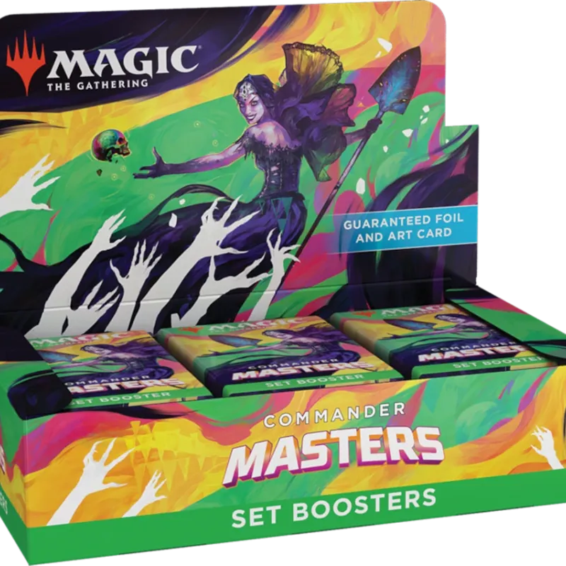 Magic - Commander Masters - Caixa de Booster de Coleção em Inglês (previsão de envio 04/08/2023) Magic - Commander Masters - Caixa de Booster de Coleção em Inglês (previsão de envio 04/08/2023)