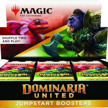 Magic - Dominária Unida - JumpStart - Caixa de Booster em Inglês + Buy a Box