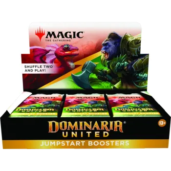Magic - Dominária Unida - JumpStart - Caixa de Booster em Inglês + Buy a Box