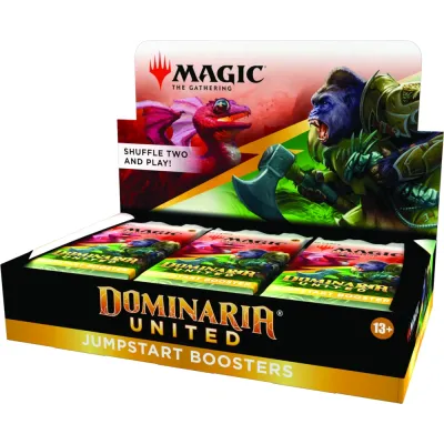 Magic - Dominária Unida - JumpStart - Caixa de Booster em Inglês + Buy a Box