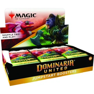 Magic - Dominária Unida - JumpStart - Caixa de Booster em Inglês + Buy a Box