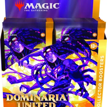 Magic - Dominária Unida - Caixa de Booster de Colecionador em Inglês + Buy a Box