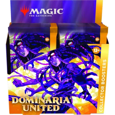 Magic - Dominária Unida - Caixa de Booster de Colecionador em Inglês + Buy a Box