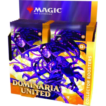Magic - Dominária Unida - Caixa de Booster de Colecionador em Inglês + Buy a Box