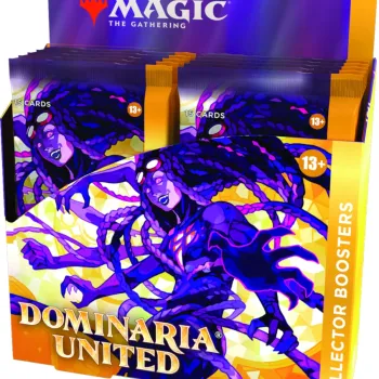 Magic - Dominária Unida - Caixa de Booster de Colecionador em Inglês + Buy a Box